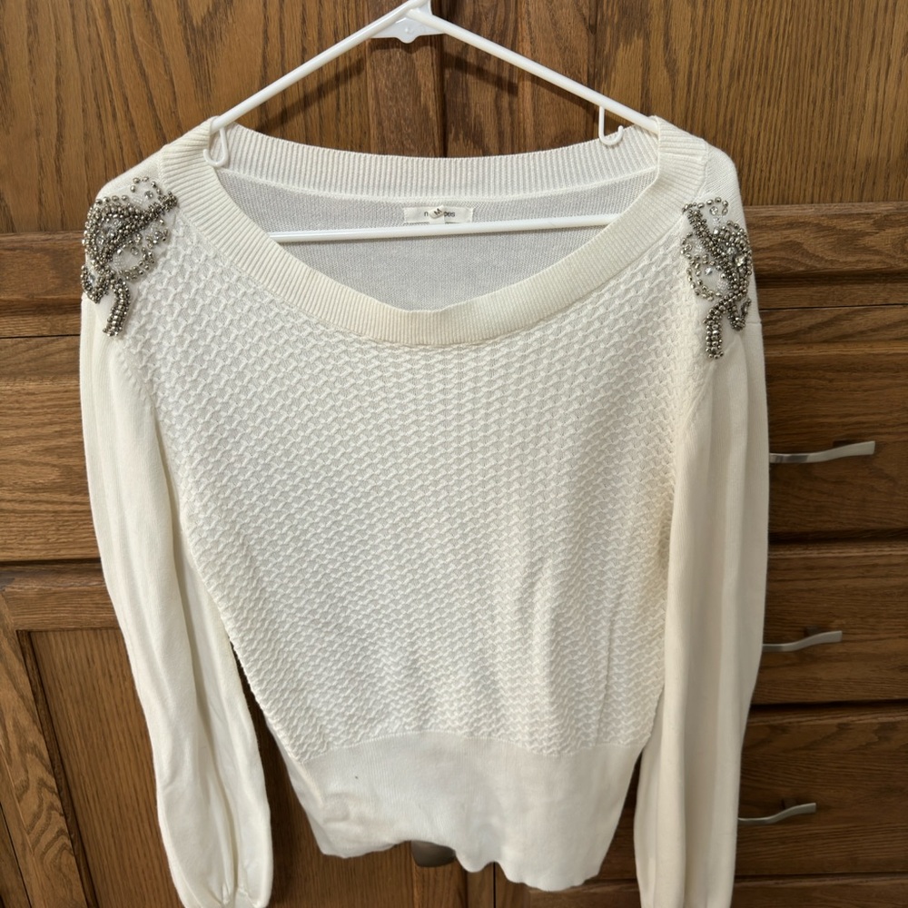White sweater